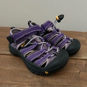 Girls Keen Sea Camp Sandals Purple Size 9